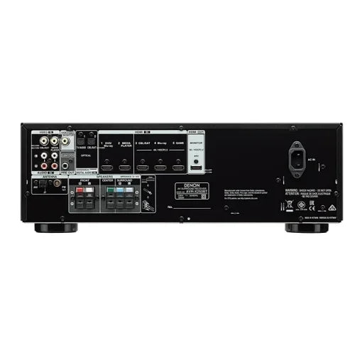 Denon AVR-X250BT 5.1 Ch. 4K Ultra HD AV Receiver with Bluetooth